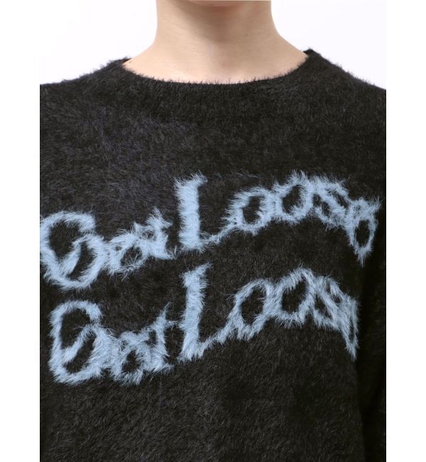 MURUA「ミニシャギーロゴニット」|ニット・セーター|