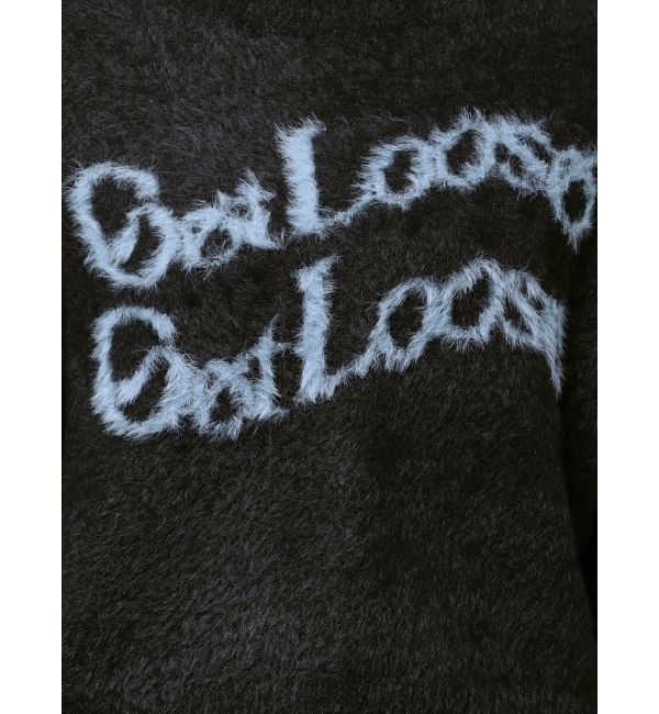 MURUA「ミニシャギーロゴニット」|ニット・セーター|