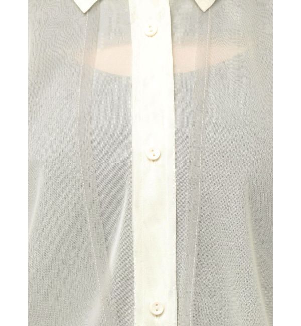 MURUA「チュールレイヤードシャツ」|シャツ・ブラウス|