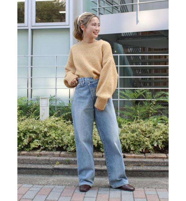 Ungrid「カラーモヘヤ混ルーズニット」|ニット・セーター|