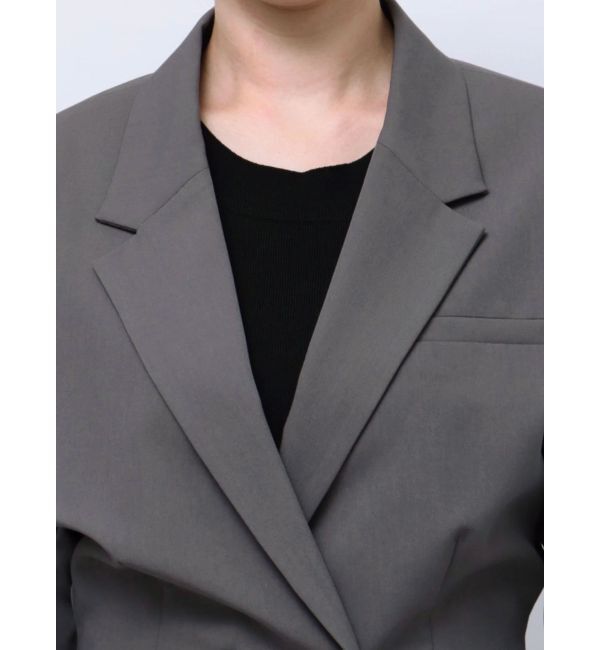 LAGUNAMOON「ウエストシェイプフォルムジャケット」|テーラードジャケット|