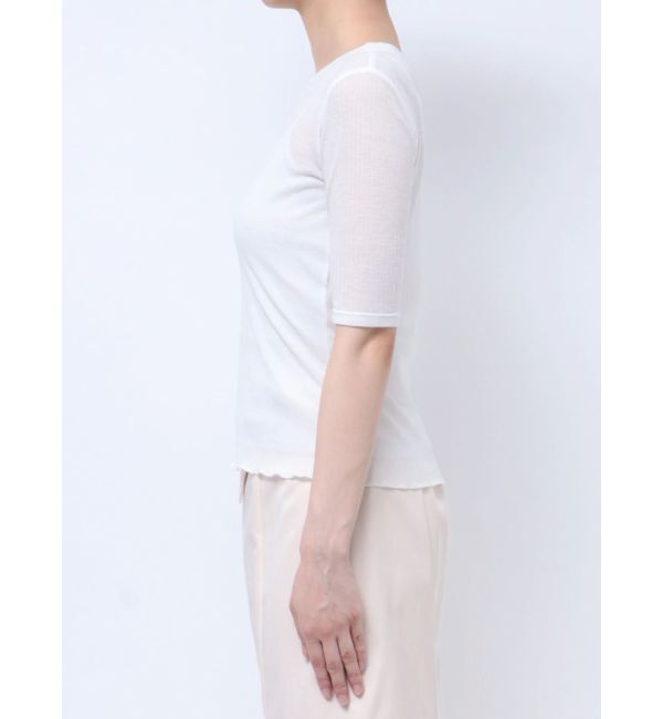 LAGUNAMOON「ソフトリブカットトップス」|Tシャツ・カットソー|