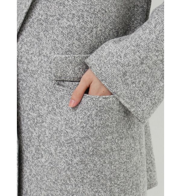 LAGUNAMOON「フォルムニットテーラードジャケット」|テーラードジャケット|