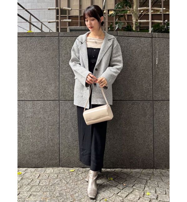 LAGUNAMOON「フォルムニットテーラードジャケット」|テーラードジャケット|