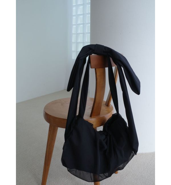 LAGUNAMOON「メッシュリボンバッグ」|ハンドバッグ|