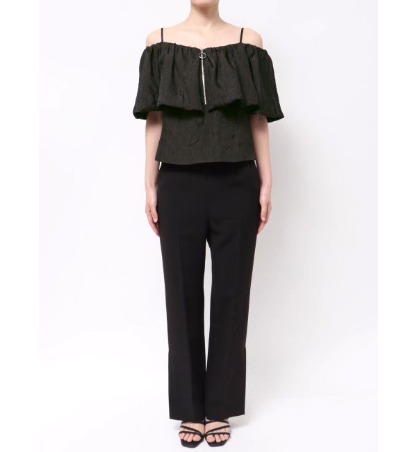 LAGUNAMOON「4WAYジャガードオフショルブラウス」|シャツ・ブラウス|