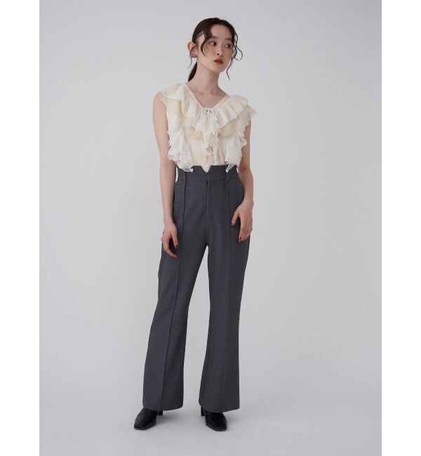 LAGUNAMOON「ストレッチジャージーセミフレアパンツ」|その他|