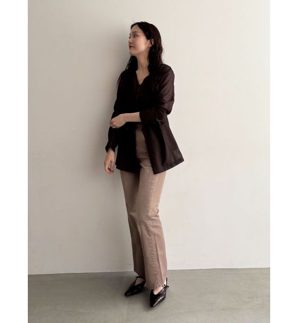 LAGUNAMOON「スリムフレアデニムパンツ」|デニム|