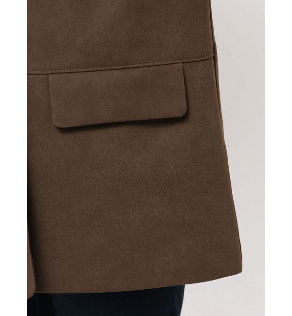 LAGUNAMOON「スエードライクジャケット」|テーラードジャケット|