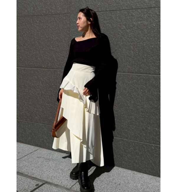 LAGUNAMOON「フレアティアードスカート」|スカート|