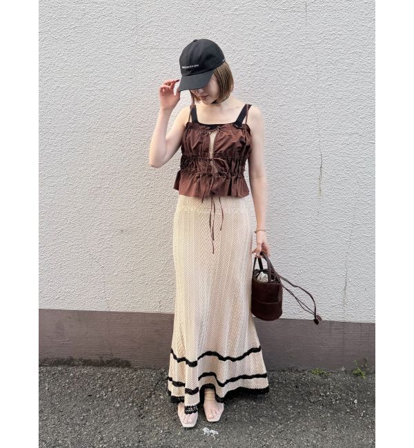 LAGUNAMOON「ノースリレースニットワンピース」|ワンピース|