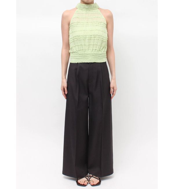 LAGUNAMOON「ボウタイシャーリングブラウス」|シャツ・ブラウス|