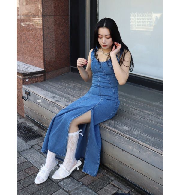 EVRIS「レースアップヒールサンダル」|サンダル|