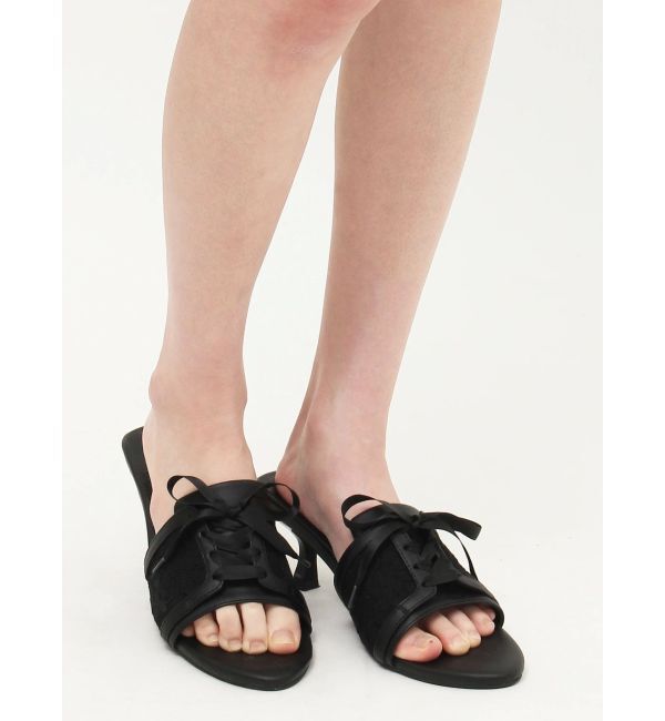EVRIS「レースアップヒールサンダル」|サンダル|
