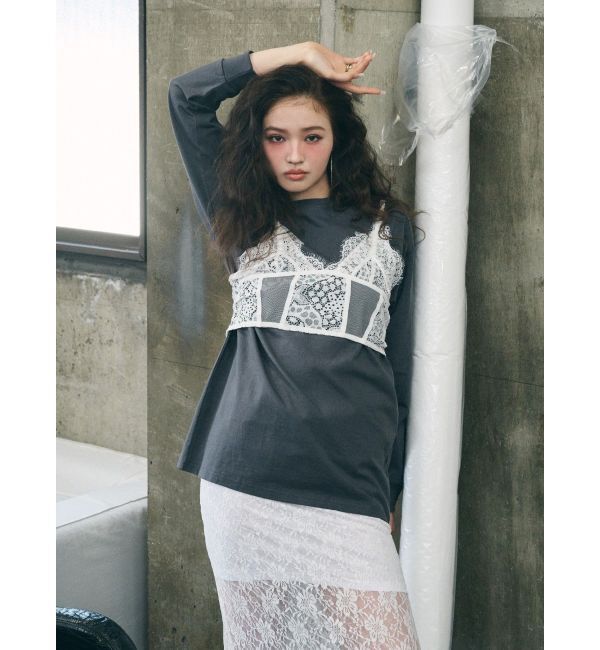 EVRIS「レースアップヒールサンダル」|サンダル|