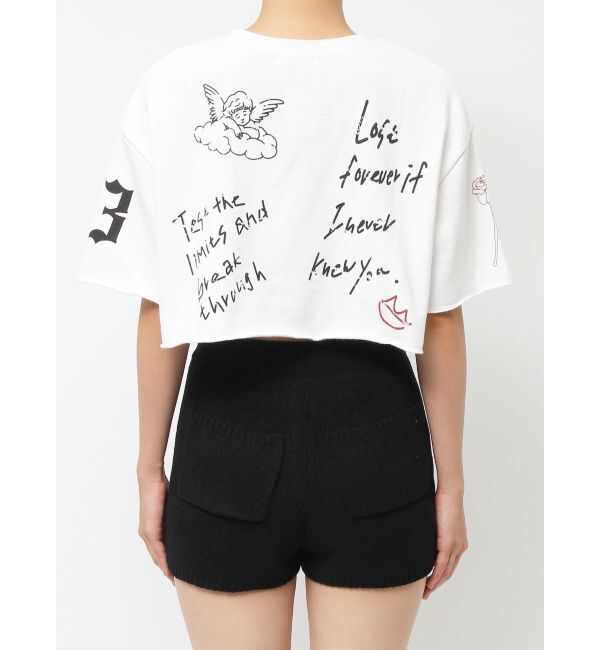 EVRIS「オリジナルグラフィックスウェットTシャツ」|Tシャツ・カットソー|