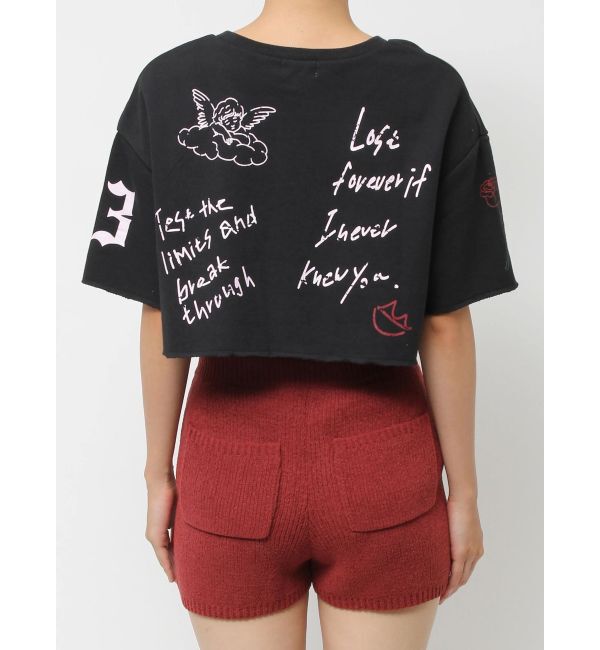 EVRIS「オリジナルグラフィックスウェットTシャツ」|Tシャツ・カットソー|