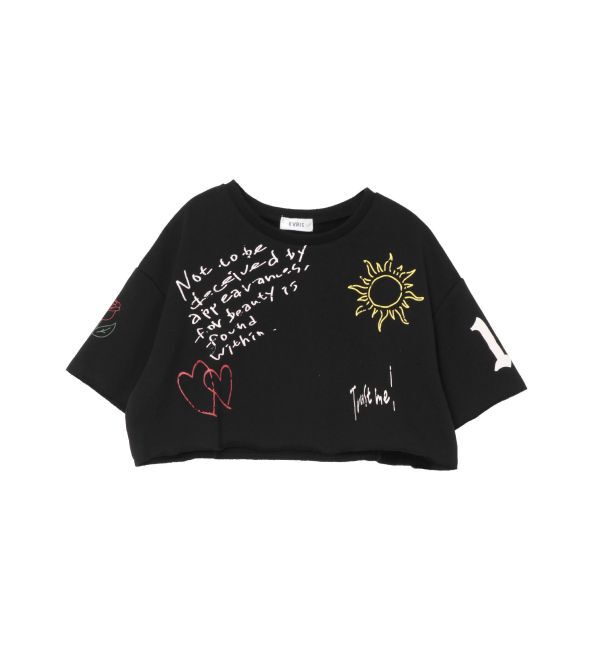 EVRIS「オリジナルグラフィックスウェットTシャツ」|Tシャツ・カットソー|