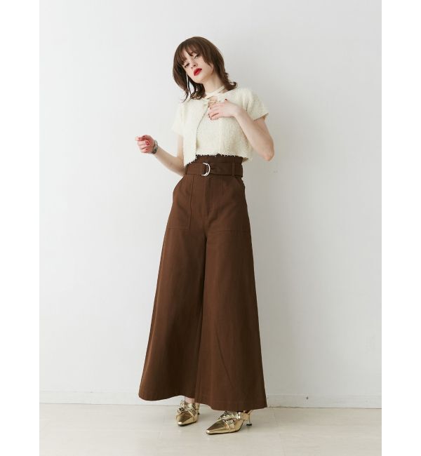 jouetie「スーパーハイウエストワイドパンツ」|その他|
