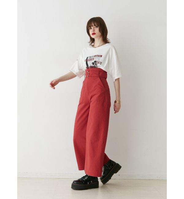 jouetie「スーパーハイウエストワイドパンツ」|その他|