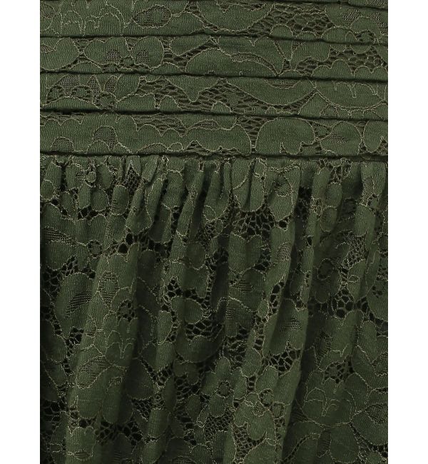 jouetie「アシメドレープフリルレースミニスカート」|スカート|