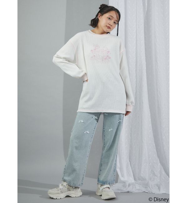 merry jenny「MICKEY＆FRIENDS / サーマルトップス」|Tシャツ・カットソー|