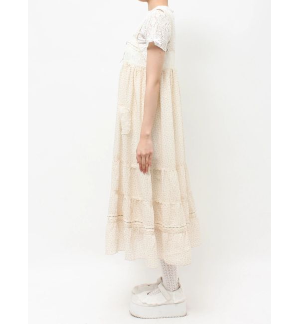 merry jenny「petit flower sheer switchワンピース」|ワンピース|
