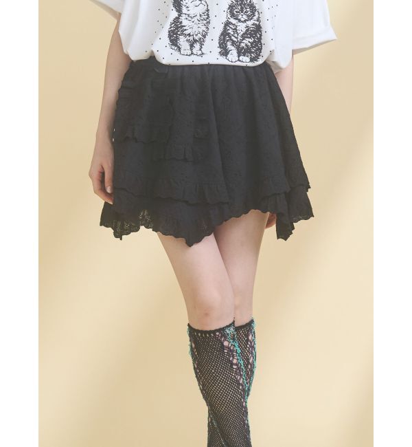 merry jenny「switchレースヘムエプロン」|その他|