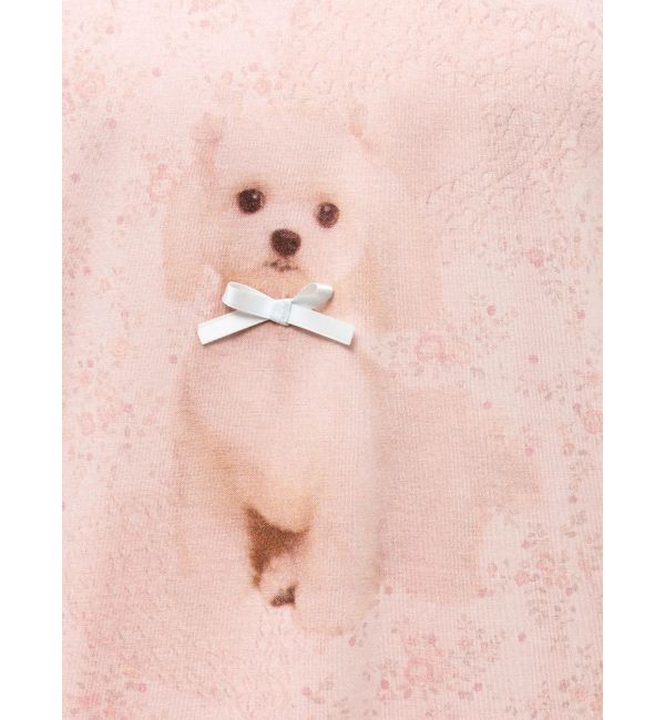 merry jenny「ribbon dog collage tee」|Tシャツ・カットソー|