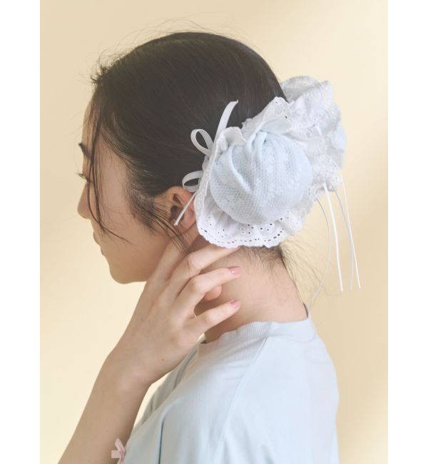 merry jenny「フリルソフトシニヨンキャップ」|その他|