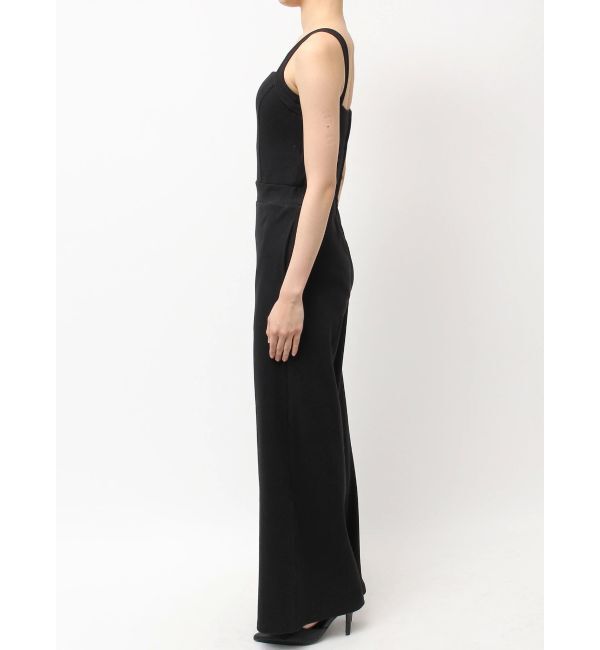 GYDA「クロスバインダーリブロンパース」|オールインワン|