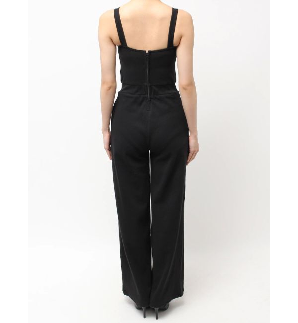 GYDA「クロスバインダーリブロンパース」|オールインワン|