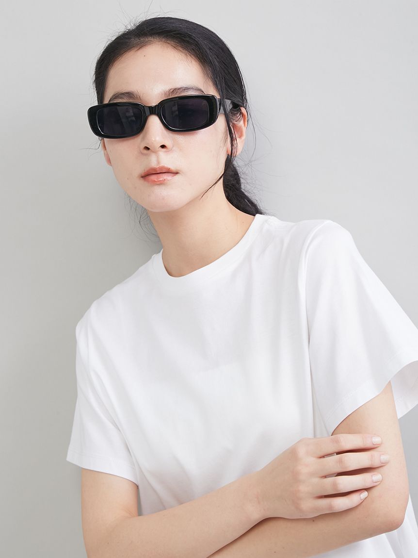 Mila Owen「セルフレームスクエアサングラス」|サングラス|