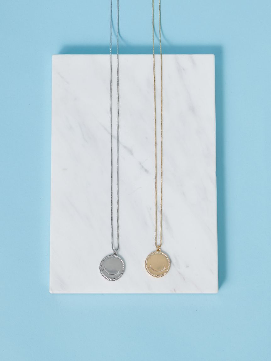 Mila Owen「ランダムプレートチャームチェーンネックレス」|ネックレス|