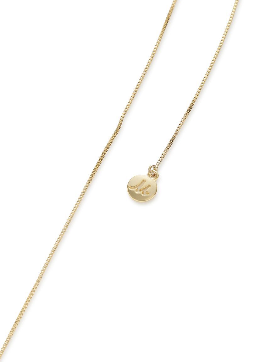 Mila Owen「ランダムプレートチャームチェーンネックレス」|ネックレス|