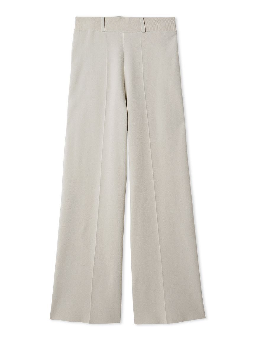 Mila Owen「センタープレス風ニットパンツ」|チノ|