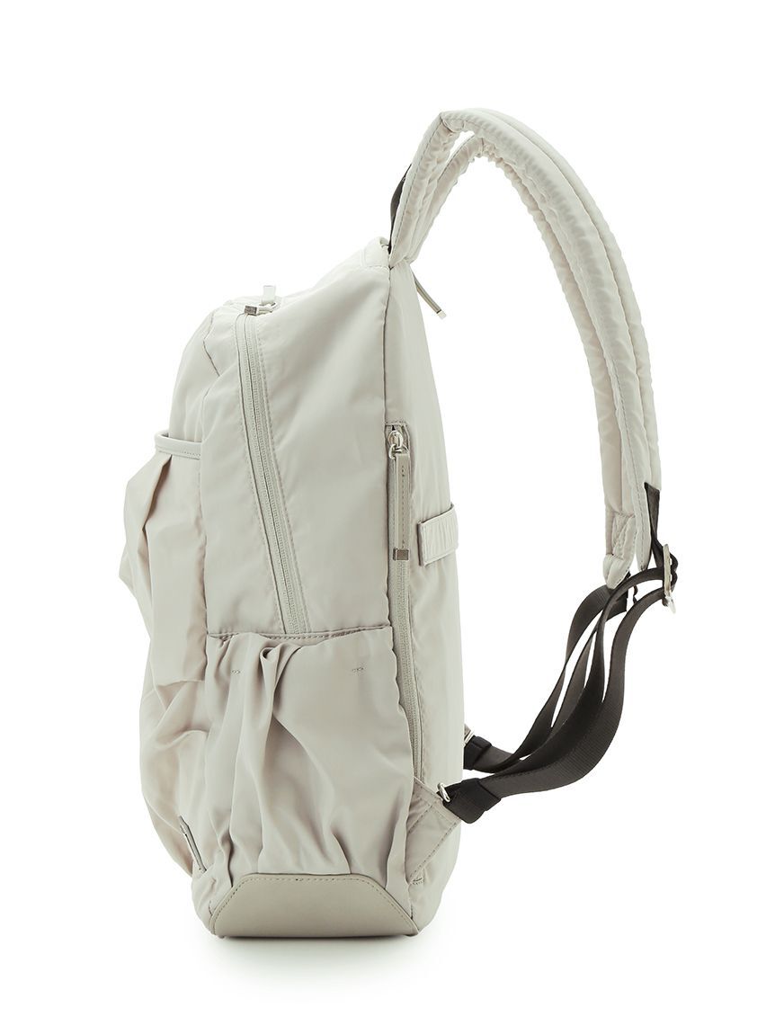 emmi atelier「eco レザーミックスバックパック/撥水」|リュック|