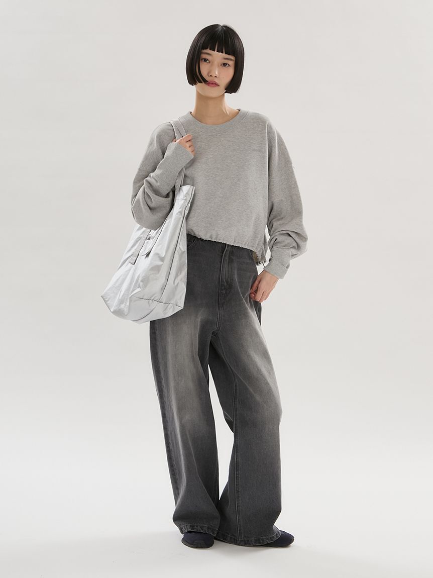 emmi atelier「【ONLINE限定】撥水emmiロゴビックトートバッグ」|トートバッグ|