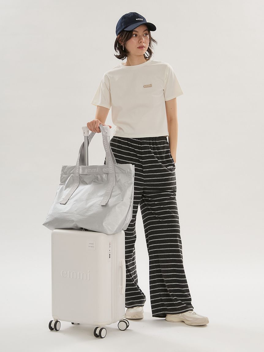 emmi atelier「【ONLINE限定】撥水emmiロゴビックトートバッグ」|トートバッグ|SLV