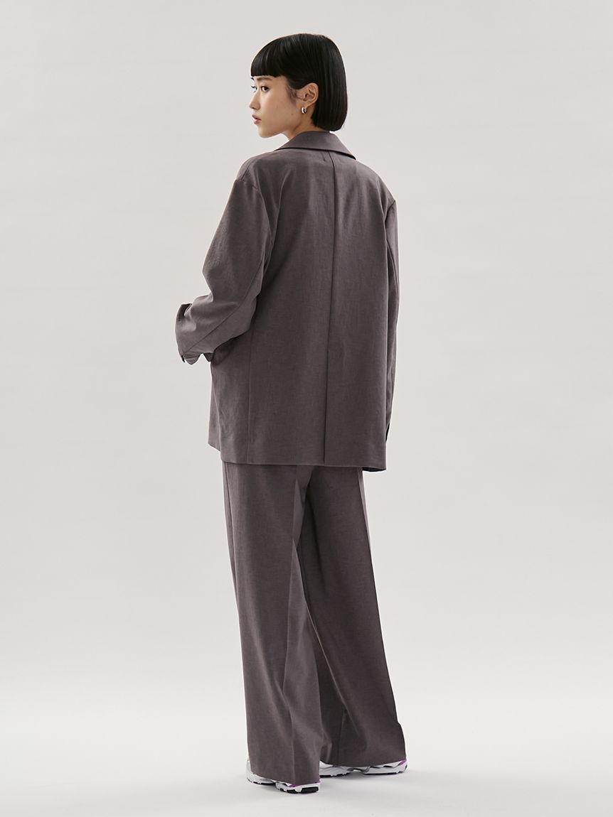 emmi atelier「リラックスダブルブレストジャケット【セットアップ対応】」|テーラードジャケット|
