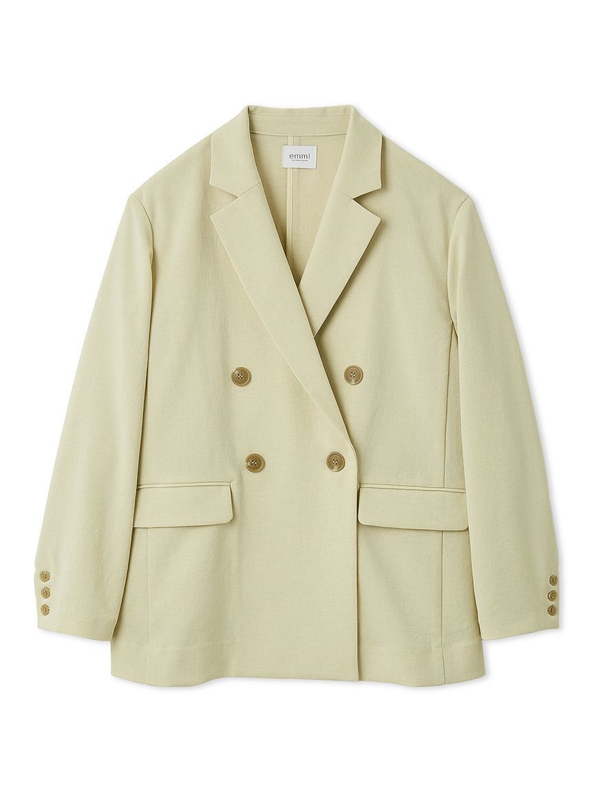 emmi atelier「リラックスダブルブレストジャケット【セットアップ対応】」|テーラードジャケット|
