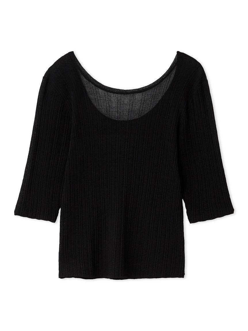 emmi atelier「シアーリブニット」|ニット・セーター|