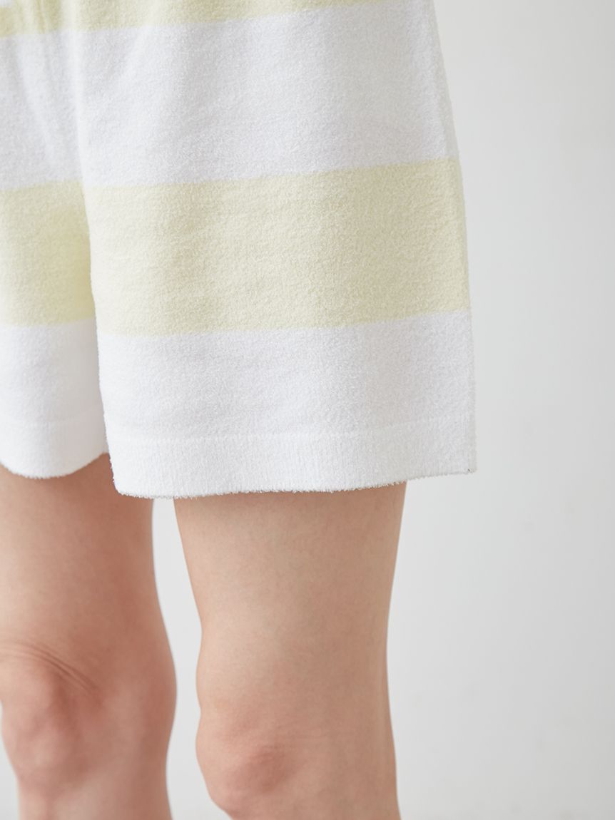 gelato pique「スムーズィーlite2ボーダーショートパンツ」|ルームウェア|