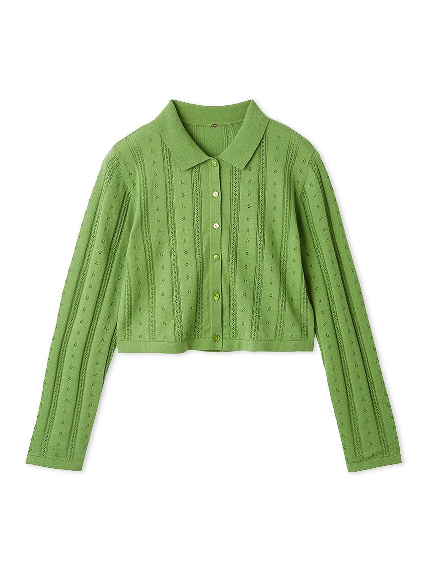 SNIDEL「カラーテクスチャードニットカーディガン」|カーディガン|