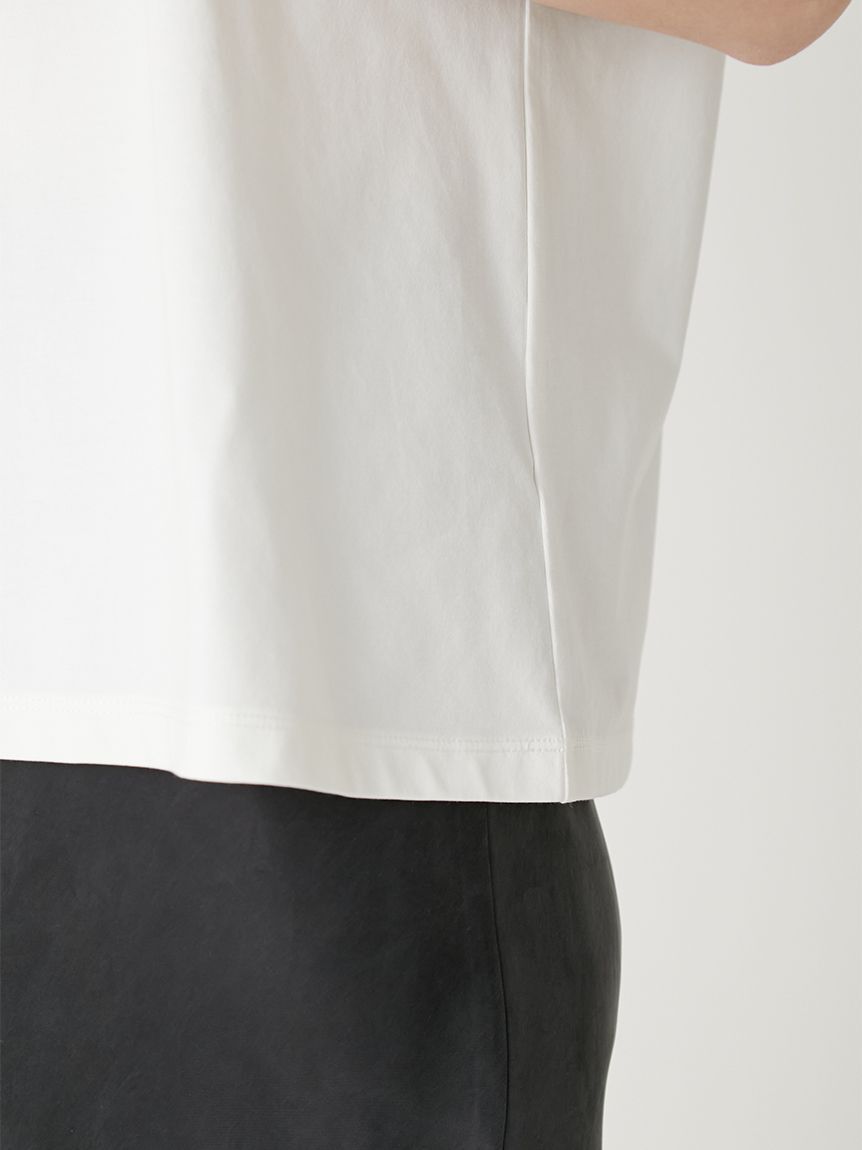 FRAY I.D「I.DロゴプリントTシャツ／ウォッシャブル・防シワ」|Tシャツ・カットソー|