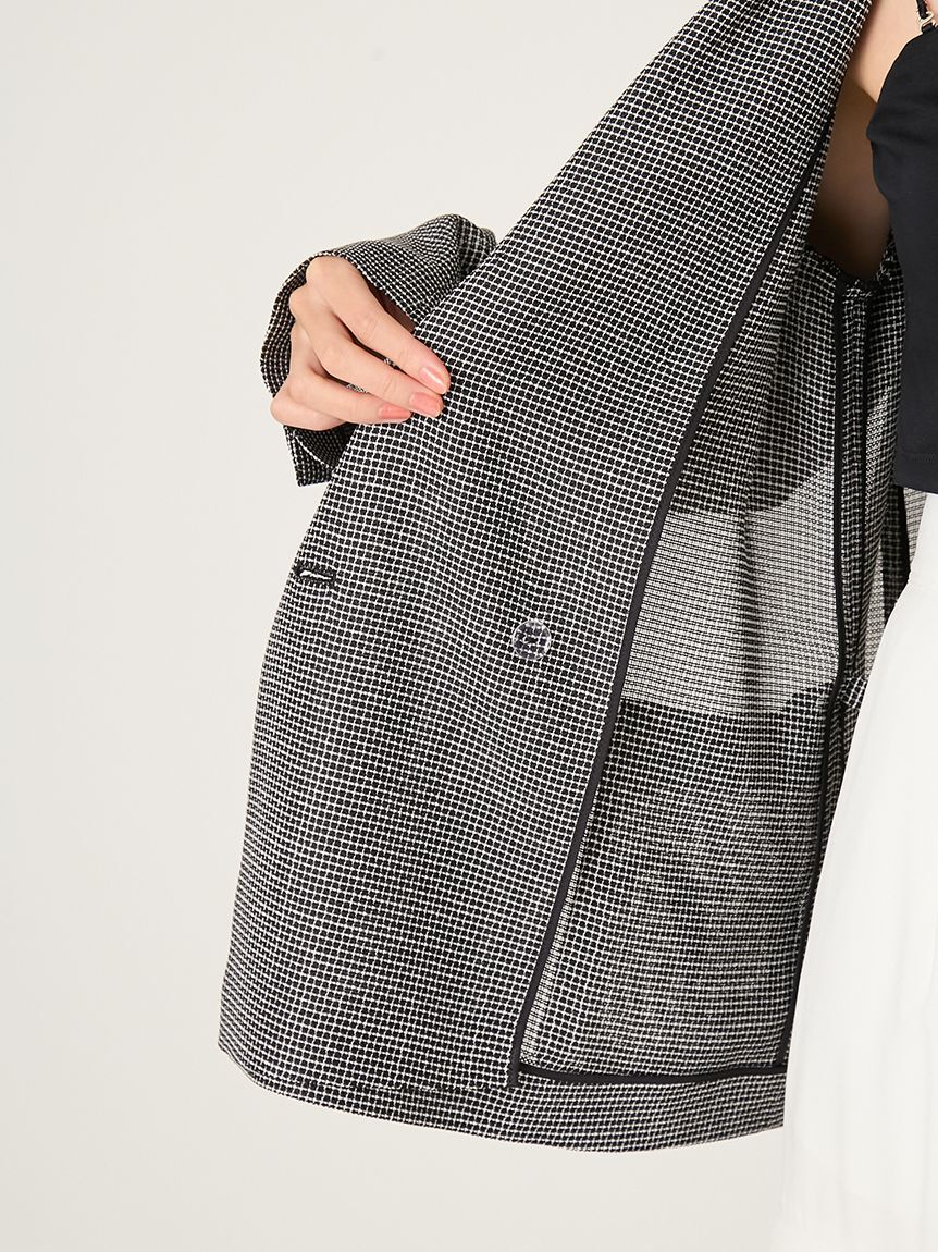 FRAY I.D「ダブルブレストカラミジャケット」|テーラードジャケット|