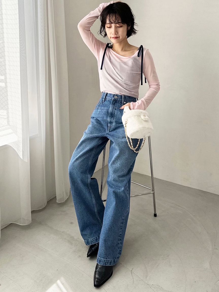 LILY BROWN「【限定カラー】【LILY BROWN&times;MARY QUANT】デイジーバニティバッグ」|ショルダー・メッセンジャー|