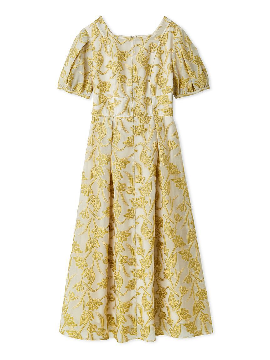 LILY BROWN「セミシアージャガードドレス」|ドレス|