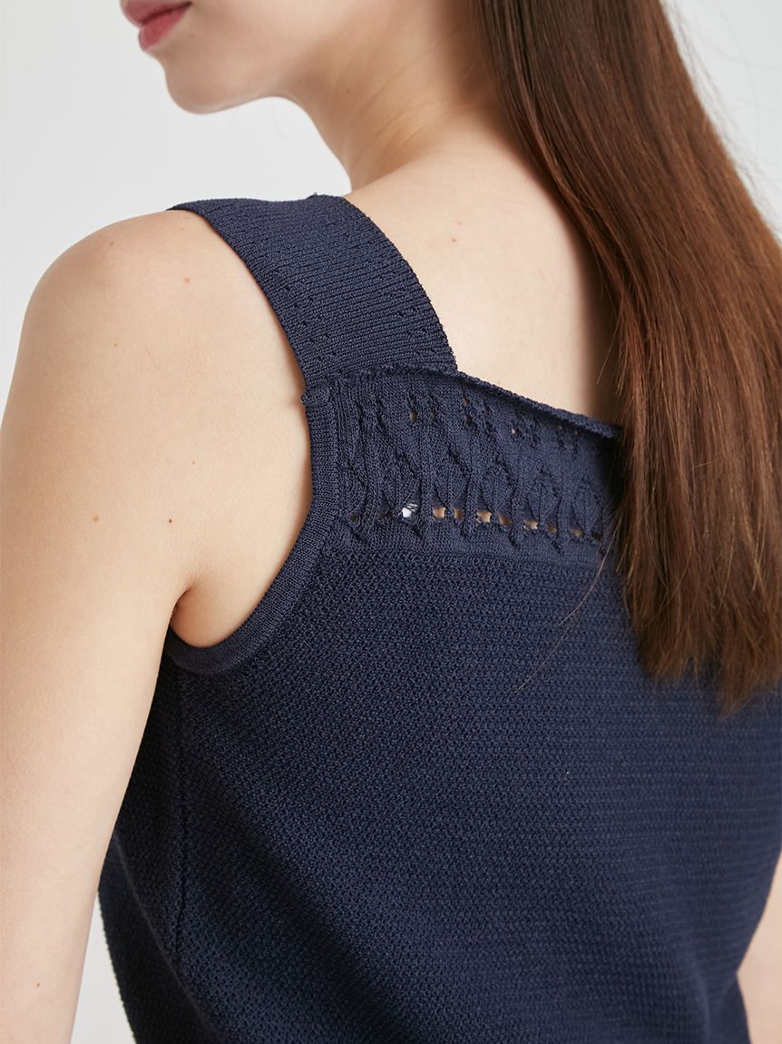 CELFORD「【洗える】レーシーニットアンサンブル」|ニット・セーター|