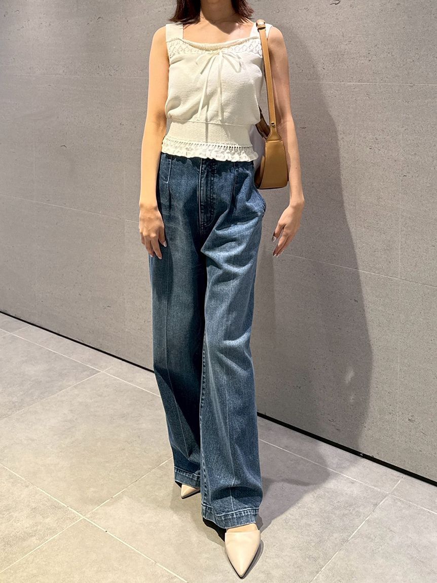 CELFORD「【洗える】レーシーニットアンサンブル」|ニット・セーター|